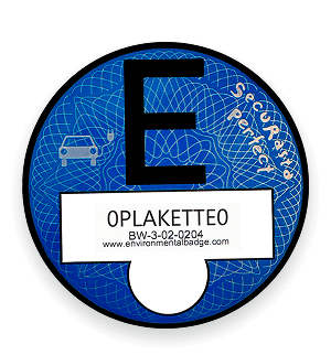 Μπλε E-Sticker για τη Γερμανία